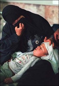 Aunt cries for her.. 